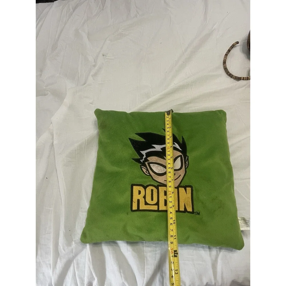 Robin  Character Graphic Patch Square Throw Pillow Polyester Decorative Kids